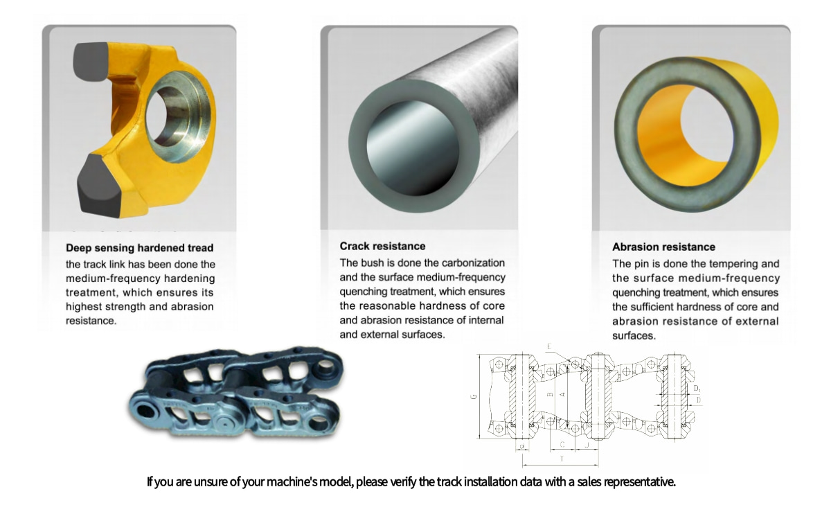 Dozer track chains manufacture process