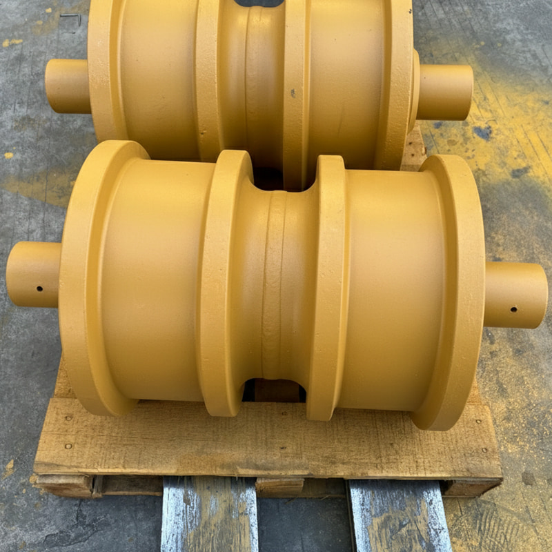 Komatsu D475 track roller