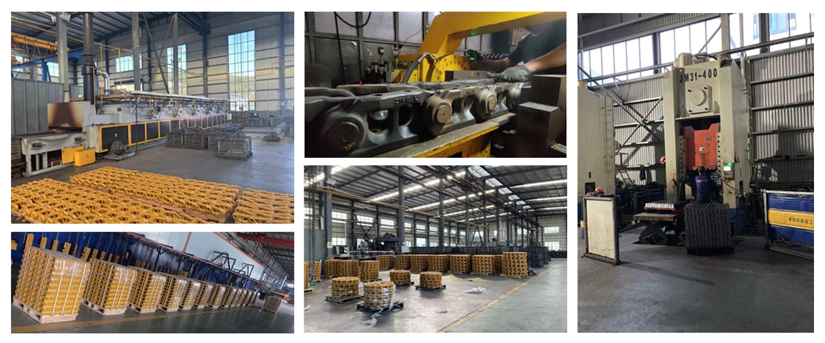 KASU Track Link Production Process