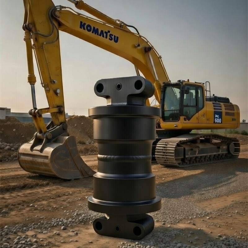 Komatsu pc600 track roller