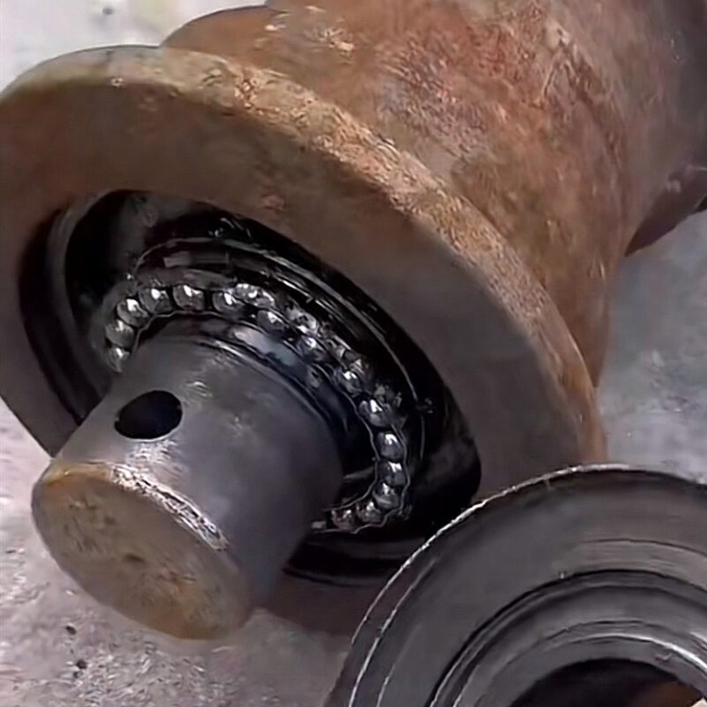 Bearing type track roller